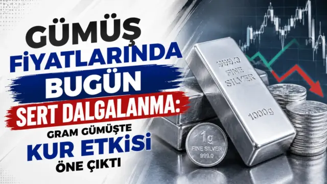 Gümüş Fiyatlarında Bugün Sert Dalgalanma: Gram Gümüşte Kur Etkisi Öne Çıktı haberine ait Kamu1 görseli