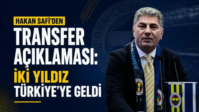 Hakan Safi’nin Fenerbahçe transfer açıklamalarının yer aldığı toplantı anı
