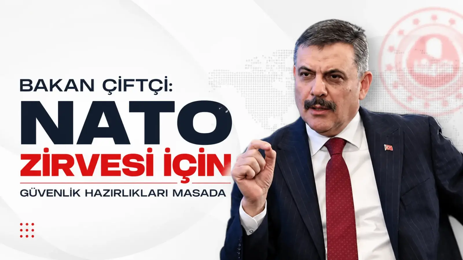 İçişleri Bakanlığı’nda NATO Zirvesi güvenliği için yapılan koordinasyon toplantısı