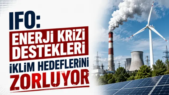Ifo ve EconPol Europe enerji krizi destekleri ile iklim hedefleri analizini açıkladı