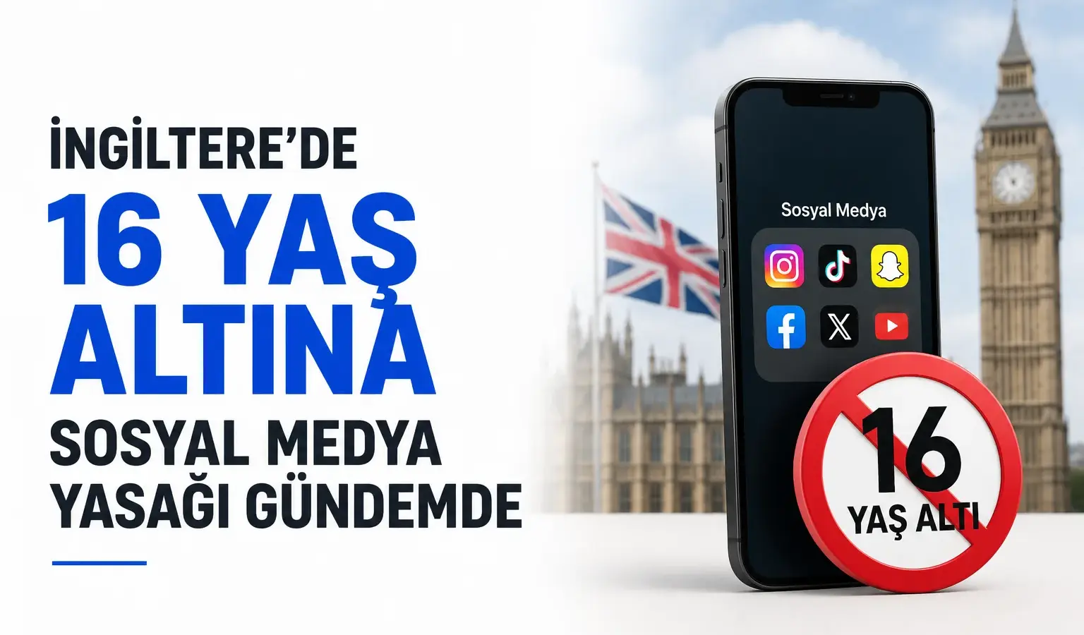 İngiltere’de 16 yaş altına sosyal medya yasağı gündeme geldi