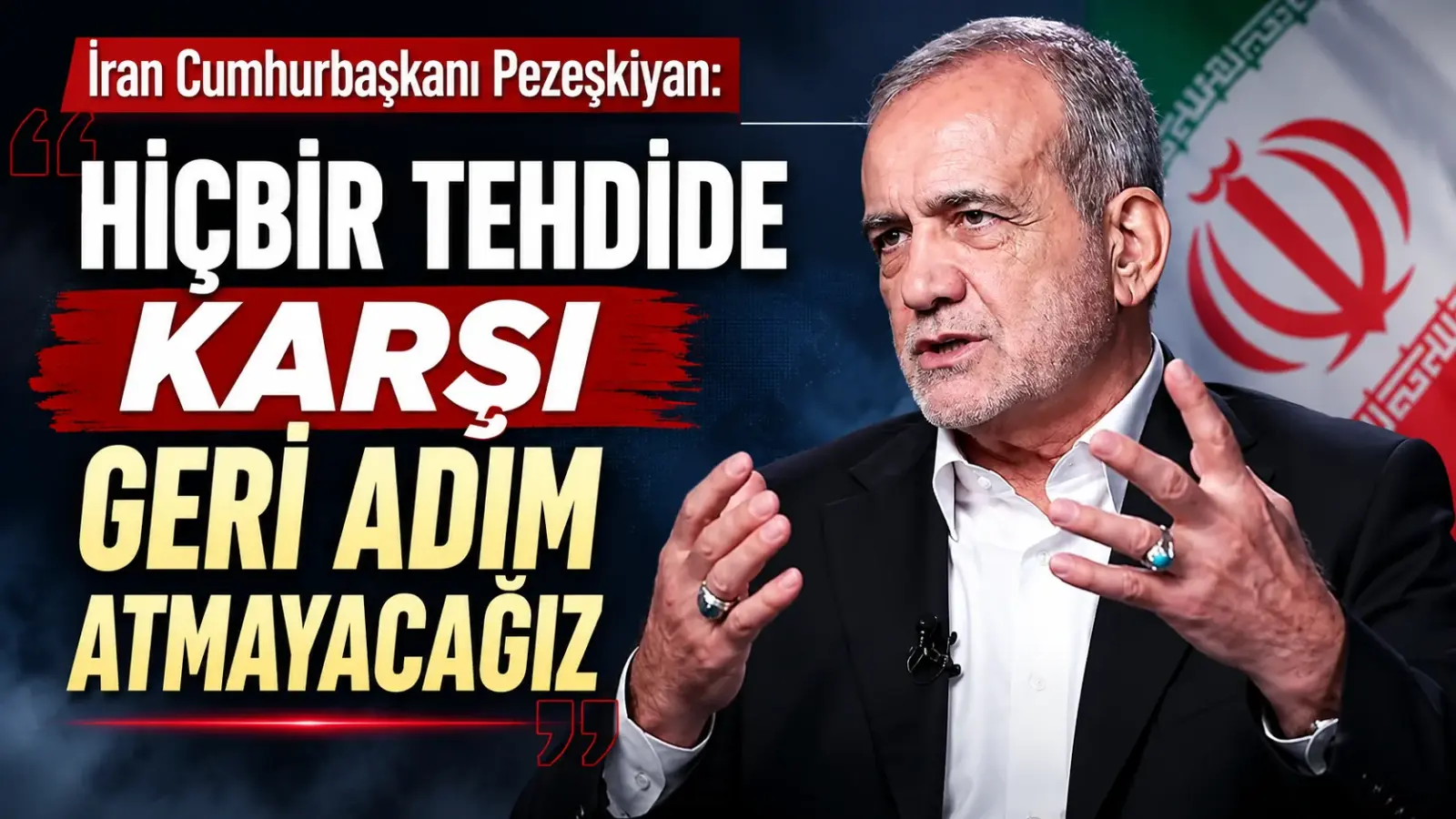 İran Cumhurbaşkanı Mesud Pezeşkiyan'ın İsrail saldırıları sonrası açıklaması