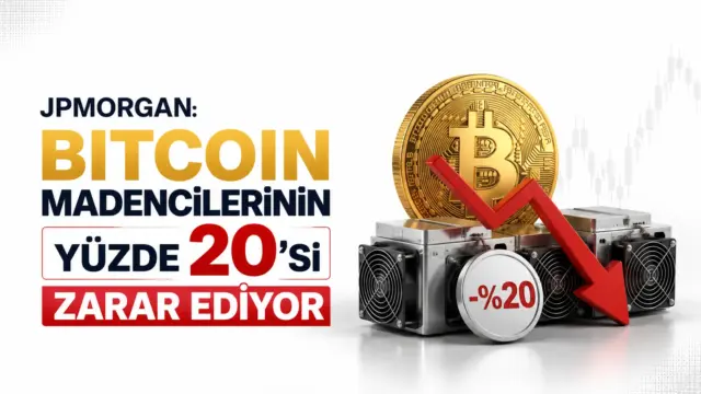 Bitcoin madenciliği ve JPMorgan analizine ilişkin kripto para grafiği