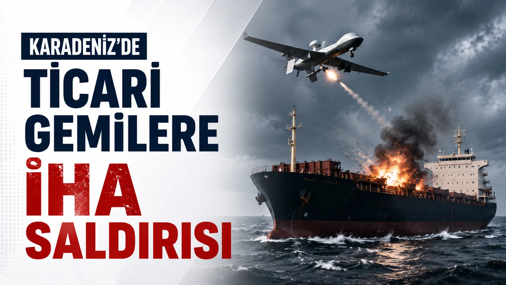 Karadeniz'de saldırıya uğrayan ticari gemilerle ilgili gelişmeler