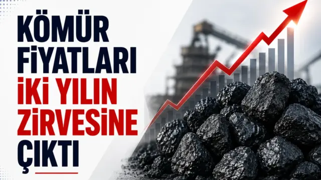 Newcastle kömür fiyatlarının yükselişini gösteren piyasa görünümü
