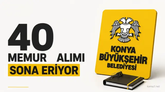 Konya Büyükşehir Belediyesi 40 Memur Alımı Başvuruları Sona Eriyor.Konya Büyükşehir Belediyesi tarafından yapılacak 40 memur alımı başvurularında son günlere girildi.