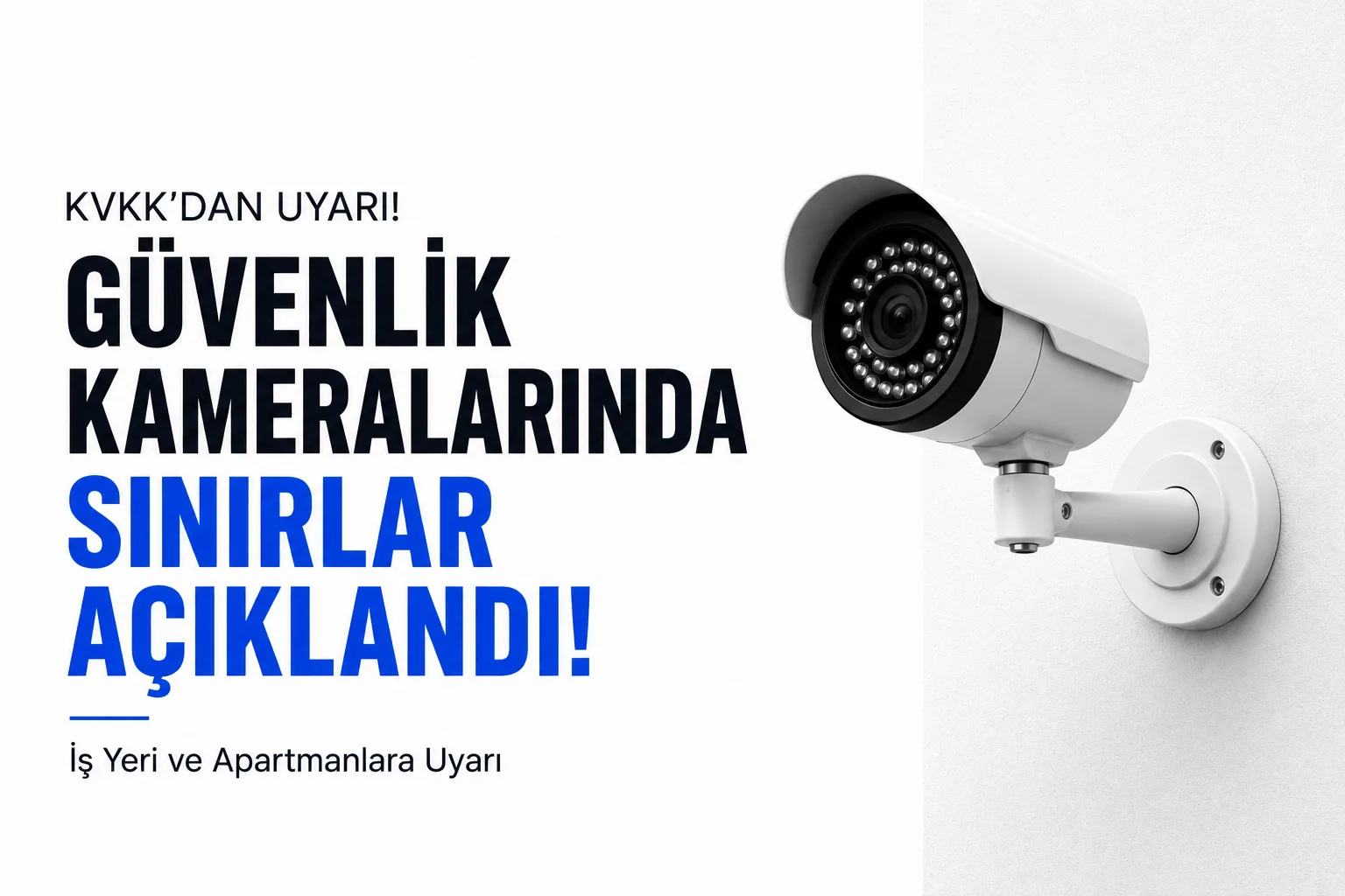 KVKK uyarısı sonrası iş yeri ve apartmanlarda güvenlik kameraları gündeme geldi