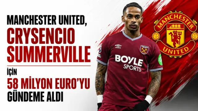 Manchester United'ın transfer listesinde yer alan Crysencio Summerville