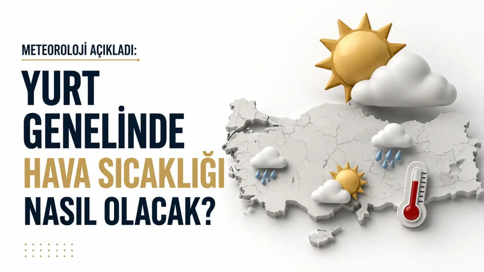 Meteoroloji tahminlerine göre Marmara, Ege ve Akdeniz'de sağanak yağış bekleniyor