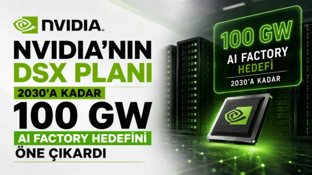 Jensen Huang'ın tanıttığı NVIDIA DSX yapay zeka fabrikası altyapı modeli