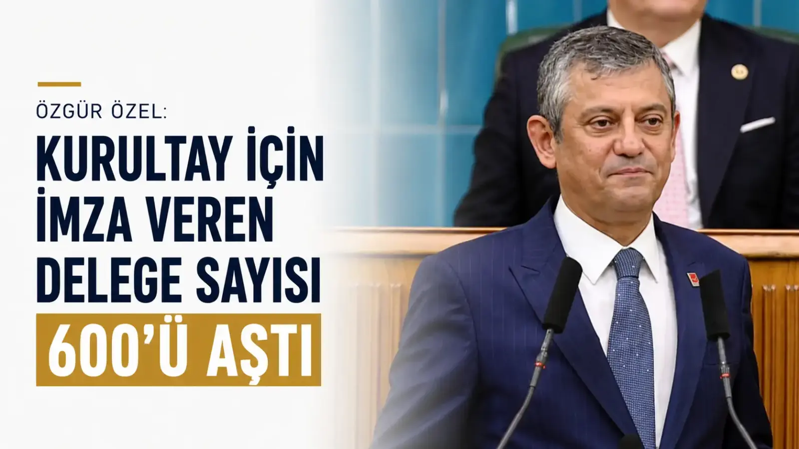 Özgür Özel’in CHP grup toplantısında yaptığı kurultay açıklaması