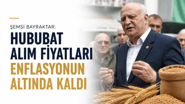 Şemsi Bayraktar ve TMO’nun hububat alım fiyatları açıklamasına ilişkin tarım gündemi