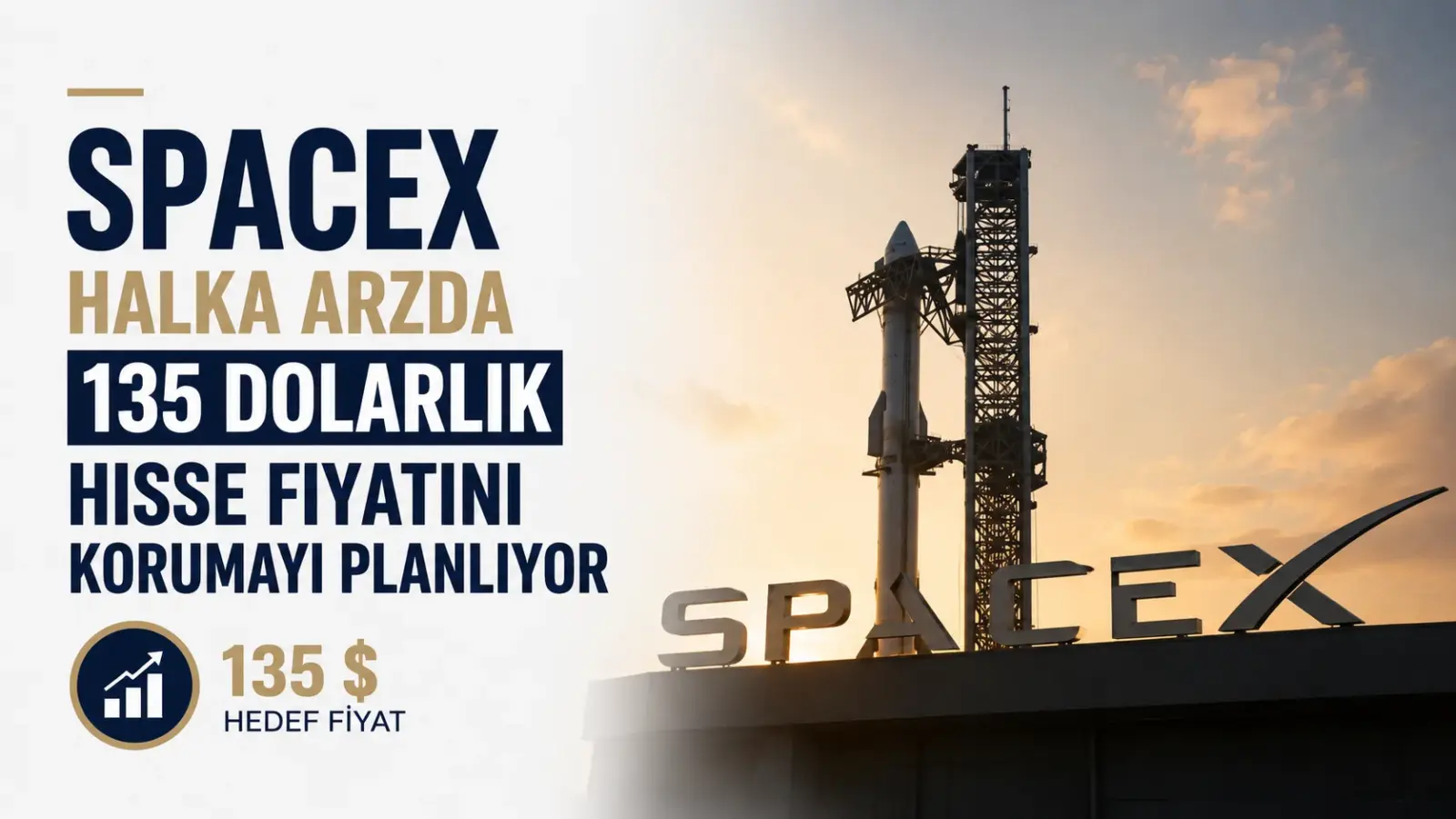 SpaceX halka arz sürecinde 135 dolarlık hisse fiyatı ve yatırımcı ilgisi