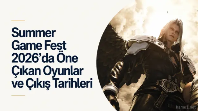 Summer Game Fest 2026 etkinliğinde duyurulan oyunlar ve çıkış tarihleri ekran görseli