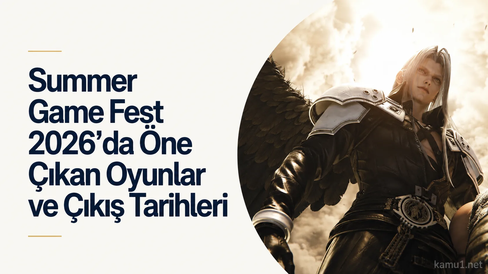 Summer Game Fest 2026 etkinliğinde duyurulan oyunlar ve çıkış tarihleri ekran görseli