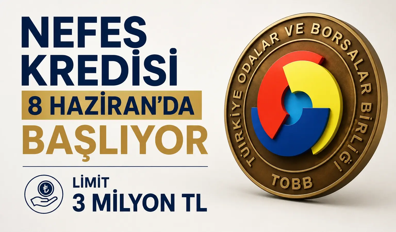 TOBB Nefes Kredisi başvuruları için banka şubesi ve 3 milyon TL üst limit bilgisi