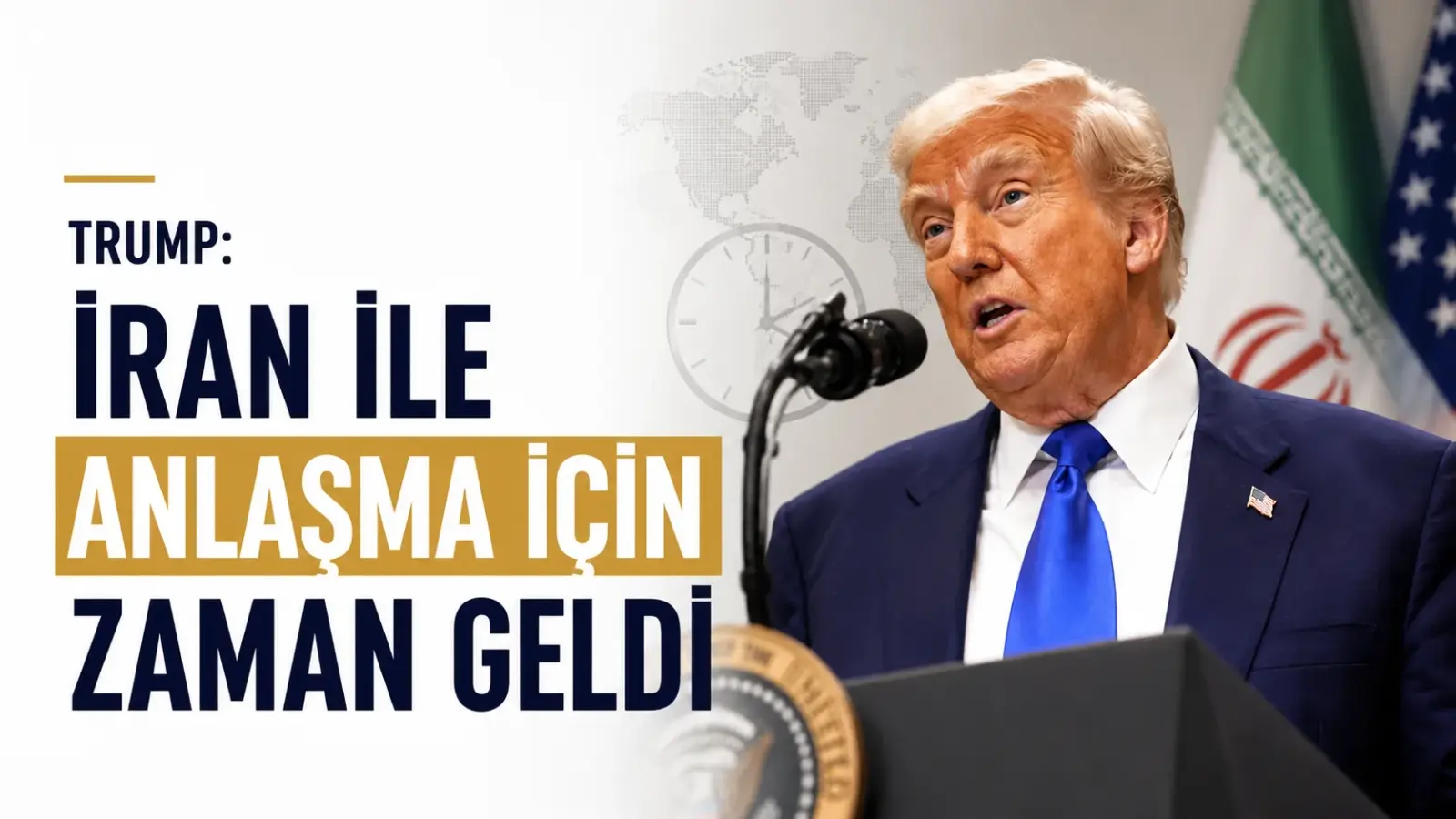 Donald Trump’ın İran ile görüşmeler hakkında yaptığı açıklama