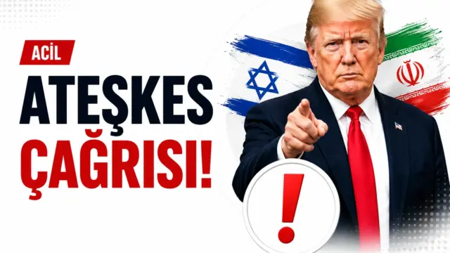 Trump’ın İsrail ve İran için ateşkes çağrısı yaptığı gerilim haberi
