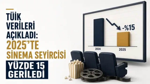 TÜİK’in 2025 kültür sanat verilerinde sinema ve tiyatro seyirci sayıları açıklandı