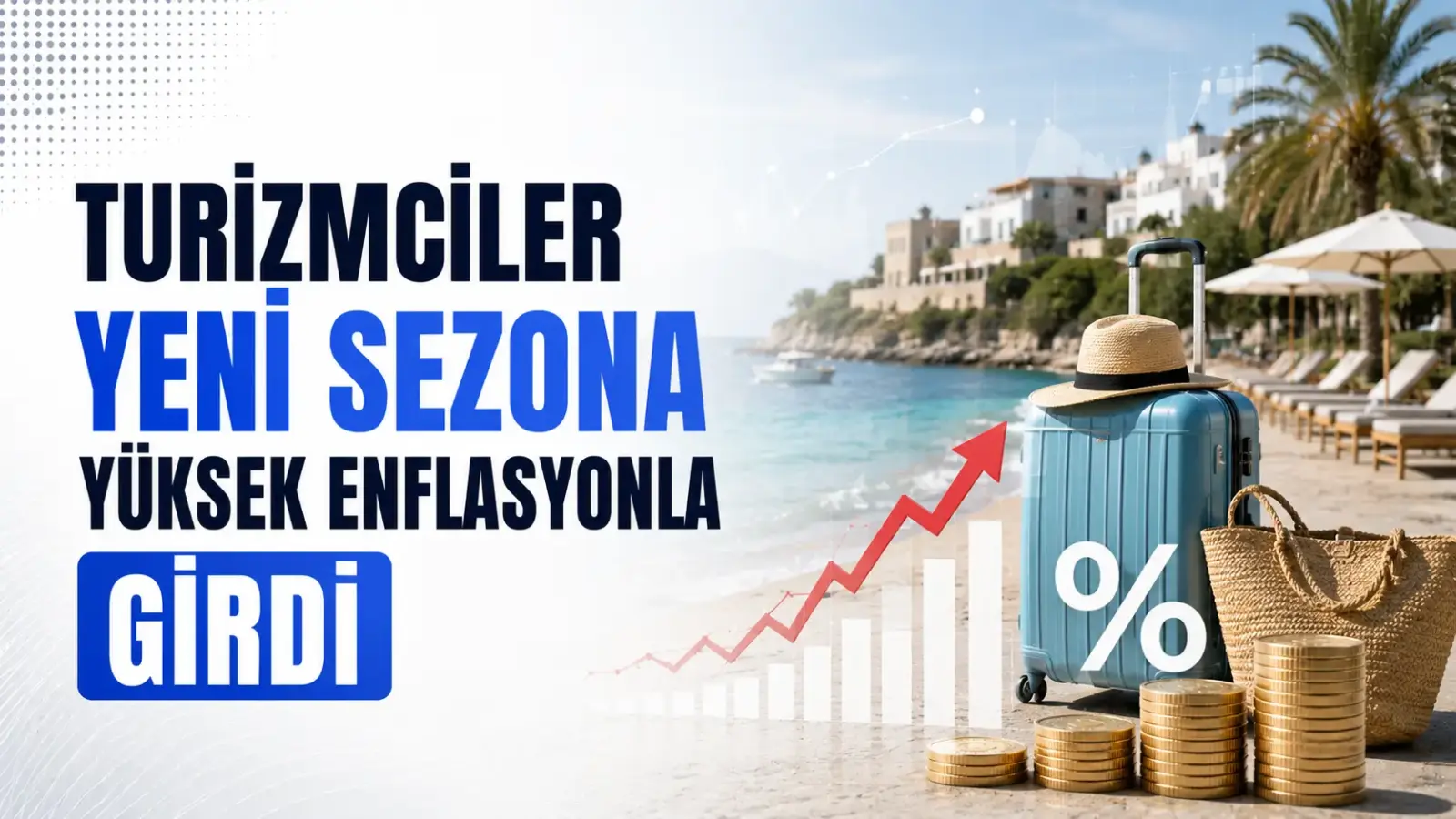 Turizm sektöründe enflasyon ve maliyet baskısını anlatan otel görüntüsü