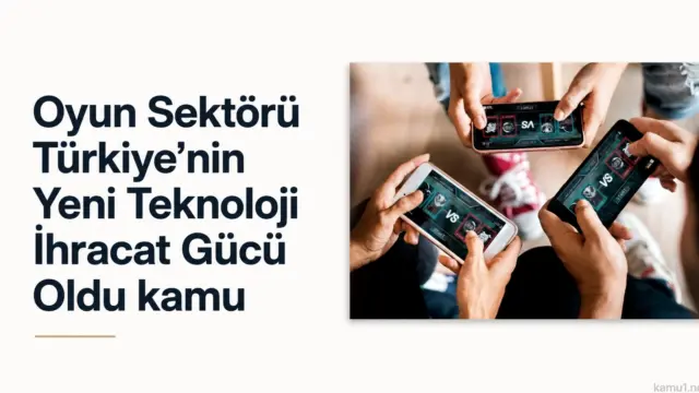 Türkiye oyun sektörü, mobil oyun başarıları ve ihracat geliriyle küresel pazarda öne çıkıyor.
