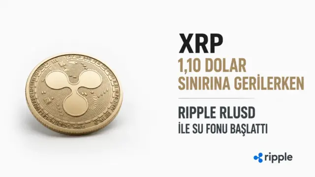 XRP fiyat grafiği ve Ripple RLUSD ile Water.org iş birliğini gösteren görsel