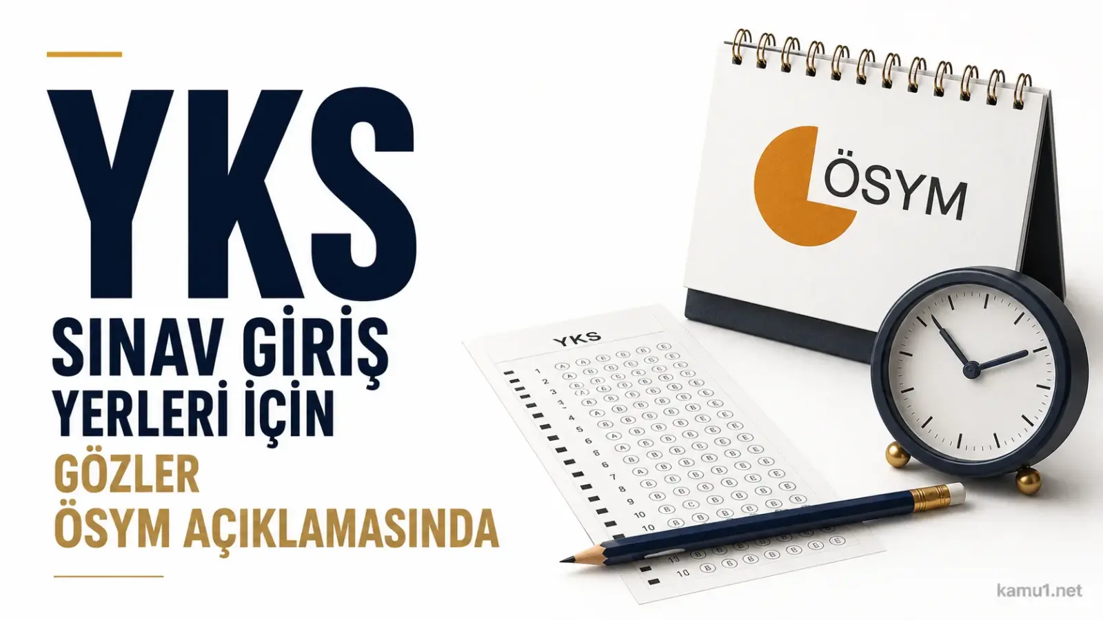 YKS 2026 sınav giriş yerleri için ÖSYM duyurusu bekleniyor
